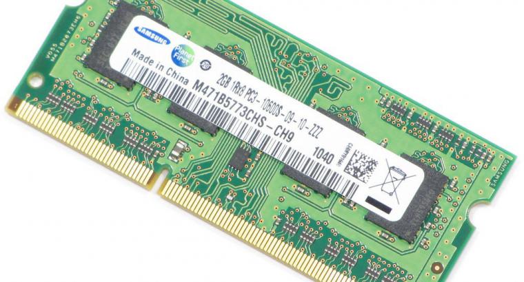 Продается ноутбучная память SODIMM PC3 — 10600 2x2Gb